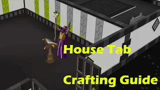 OSRS House Tab Crafting Guide no teleports required