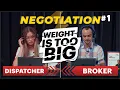 Truck Dispatcher and Broker Call Simulation - Negotiation Scenario