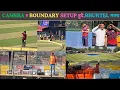 Lagu Live को लागि Camera र Boundary setup हुदै,Bhurtel मामा TU मैदान मा, तयारी यस्तो देखियो 