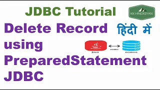 Delete record using PreparedStatement JDBC Jdbc Delete Example KK HindiGyan