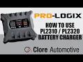 PL2410 Solar Pro-Logix Intelligent Automotive Battery Charger Maintainer 10/6/2 Amp 12/24 Volt - Video 2 of 1