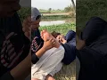 ASMR feet tickle