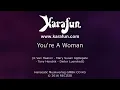 You're A Woman - Bad Boys Blue | Karaoke Version | KaraFun