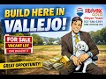 Vacant Lot for Sale in Vallejo CA Build Here