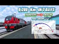 Download Lagu 9,289 km in 7 Days | The World’s Longest Train Journey From Vladivostok to Moscow