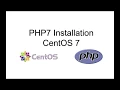 PHP 7 installation on CentOS 7