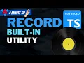 Record The built-in Typescript Utility for that type Advanced TypeScript