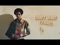Ralfi Pagan - Didn´t Want To Have To Do It (Official Lyric Video)