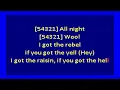 Brothers Osborne -  All Night (karaoke)
