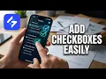 Add Checkboxes in Glide New Method