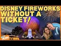 Walt Disney World Guide to Watching Park Fireworks for FREE