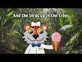 Ice Cream Tiger - Lyric Video - Parry Gripp