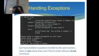 UCLA Collaboratory Python Workshop - Part 12 Error Handling
