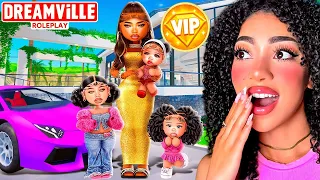 I Adopted REALISTIC KIDS in DREAMVILLE RP…