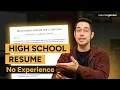 EASY GUIDE to Writing a High School Student Resume with Free Templates