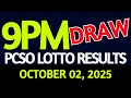 Download Lagu Lotto Result Today 9pm draw October 02, 2025 Thursday PCSO