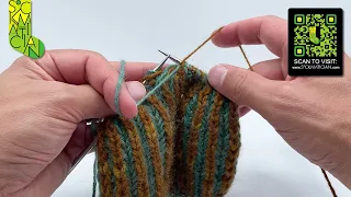 Blip-Free Right-Leaning Crossed Double Decrease with Set-Up A Sockmatician Tutorial