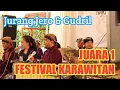 Jurang Jero \u0026 Gudril Banyumasan || Juara 1 Festival Karawitan Gending Banyumasan || SMAN 1 Rawalo