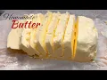 Homemade Butter Salted and Unsalted Butter Ready 15 Minutes