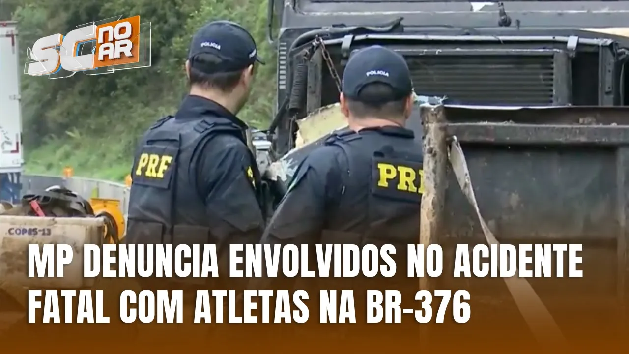 Motorista e dono de caminhão são denunciados pelo acidente na BR-376 que matou atletas gaúchos
