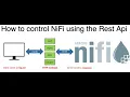 How to control NiFi using the Rest Api