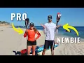 A 3x SUP WORLD CHAMPION teaches me how to downwind paddle.