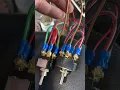 Peterbilt 379 toggle switch wiring explain for power windows installed