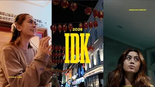 First week of 2026 | Productive studio days, London at night, announcing my next project | IDK Vlog
