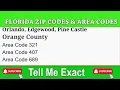 Orlando Edgewood Pine Caste ZIP Code and Area Code