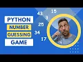 Python Number Guessing Game Tutorial For Beginners My First Code