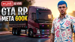 GTA RP AO VIVO 🚛 BRASÍLIA ROLEPLAY TRABALHANDO PESADO RUMO AOS 600K 🚀