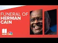Herman Cain funeral stream