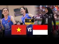 Full 4K | VIỆT NAM vs INDONESIA | Như Quỳnh thăng hoa bắn phá khiến Megawati khóc thét