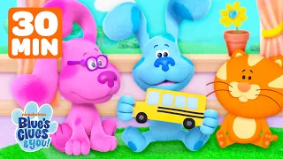30 Minutes of Field Trip Fun with Blue, Josh & Friends! 🚀🚌 | Blue's Clues & You!