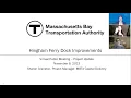 Hingham Ferry Dock Improvements - Virtual Public Meeting November 8 2023