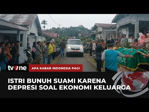 Depresi Soal Ekonomi, Seorang Istri Tega Bunuh Suami