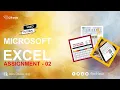 Microsoft Excel Assignment - 02 Tutorial