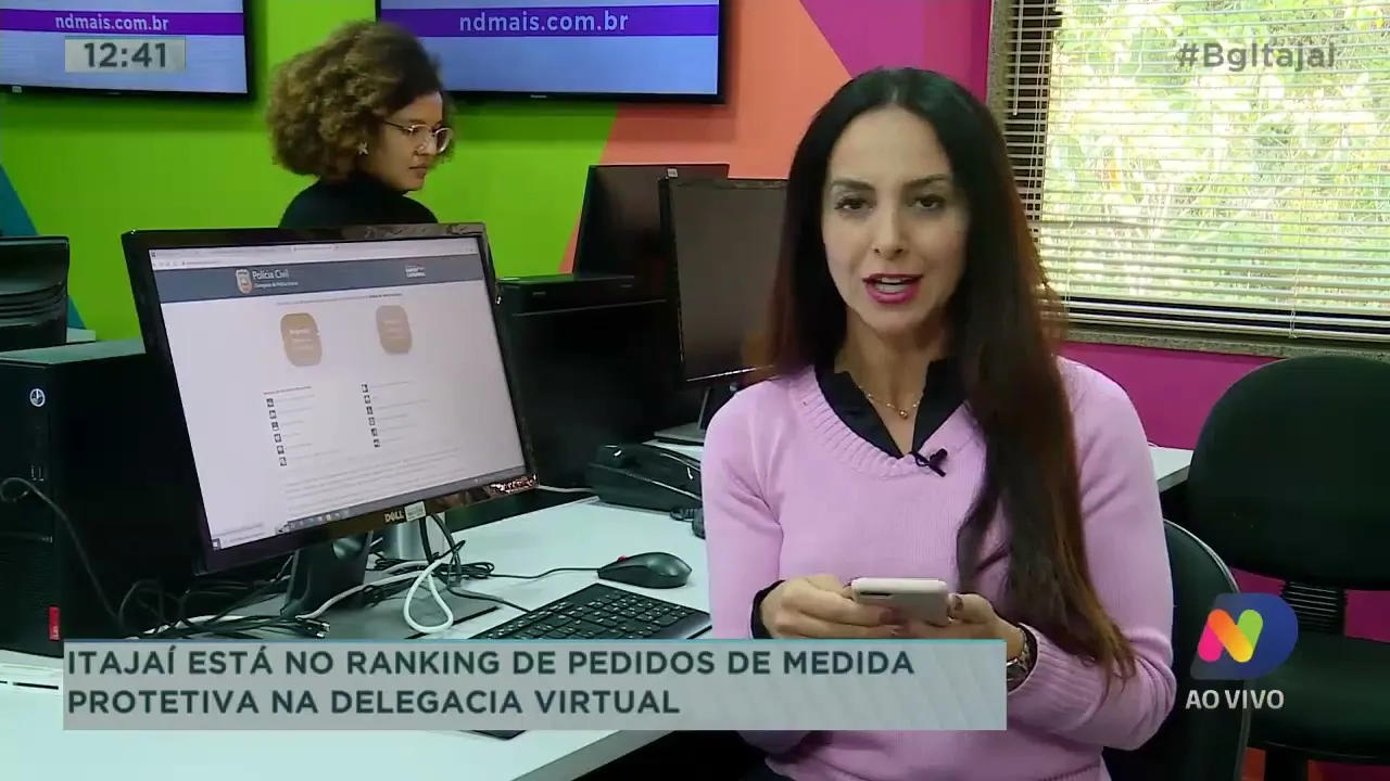 Itajaí está no ranking de pedidos de medida protetiva na delegacia virtual
