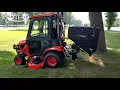 PV 18 PTO Dump Catcher on Kubota BX2680