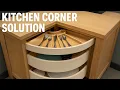 Kitchen Corner Solution Smart Corner Cabinet Ideas to Maximize Space