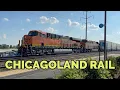 BNSF Racetrack at Route 59 Metra Station July 2023
