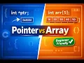 Pointer vs Array in C Key Difference for Beginners Interviews