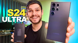 FINALMENTE COMPREI UM SAMSUNG S24 ULTRA! MELHOR QUE O S23 ULTRA?