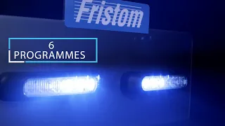 Video: R65 LED flitser 6 LED's Blauw 10 - 30V | S10F6200B