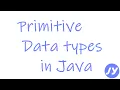 Java Primitive Data Types