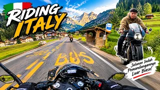 GOKIIL‼️PERTAMA KALI AKANG MV BAWA MOTOR DI EROPA😍