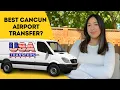 Best Cancun Airport Transportation - USA Transfers Honest Review Travel Tips