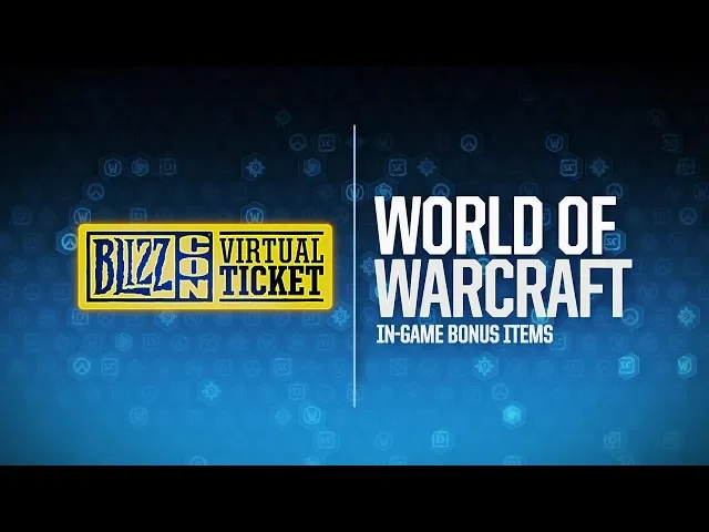 BlizzCon 2018 Virtual Ticket - World of Warcraft: In-Game Item Reveal