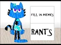 Rants on DA Fill in Memes