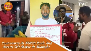 ndlea were within their rights to do what they did mazino reacts to ndlea raiding comedians home 